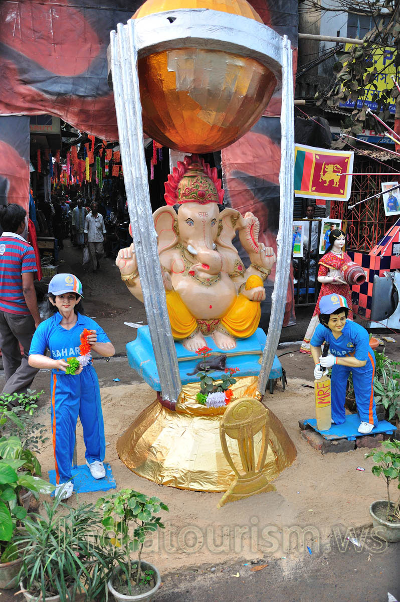 Hindu god with an elephant's head