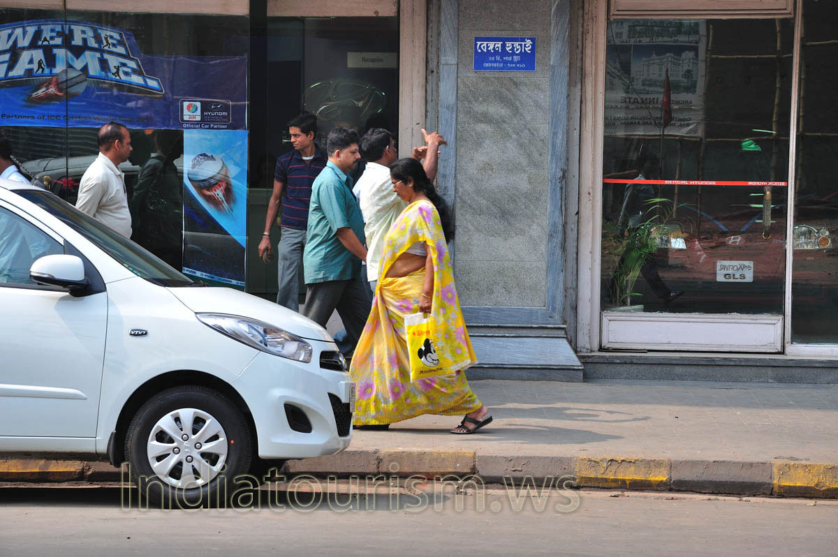 people on the street