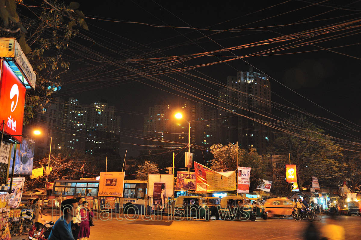High-rise buildings in the area of ​​Prince Anwar Shah Road