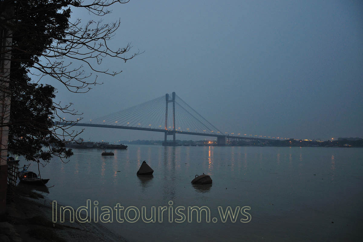 night lights of the bridge