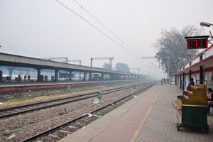 first railway platform where the train number 12215 (Dee Bdts G Rath) stops