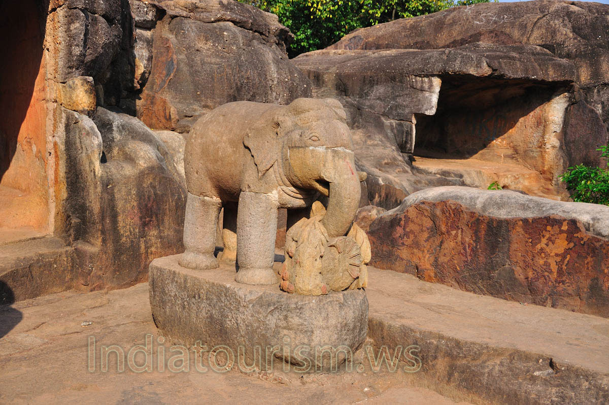 Elephant from the stones