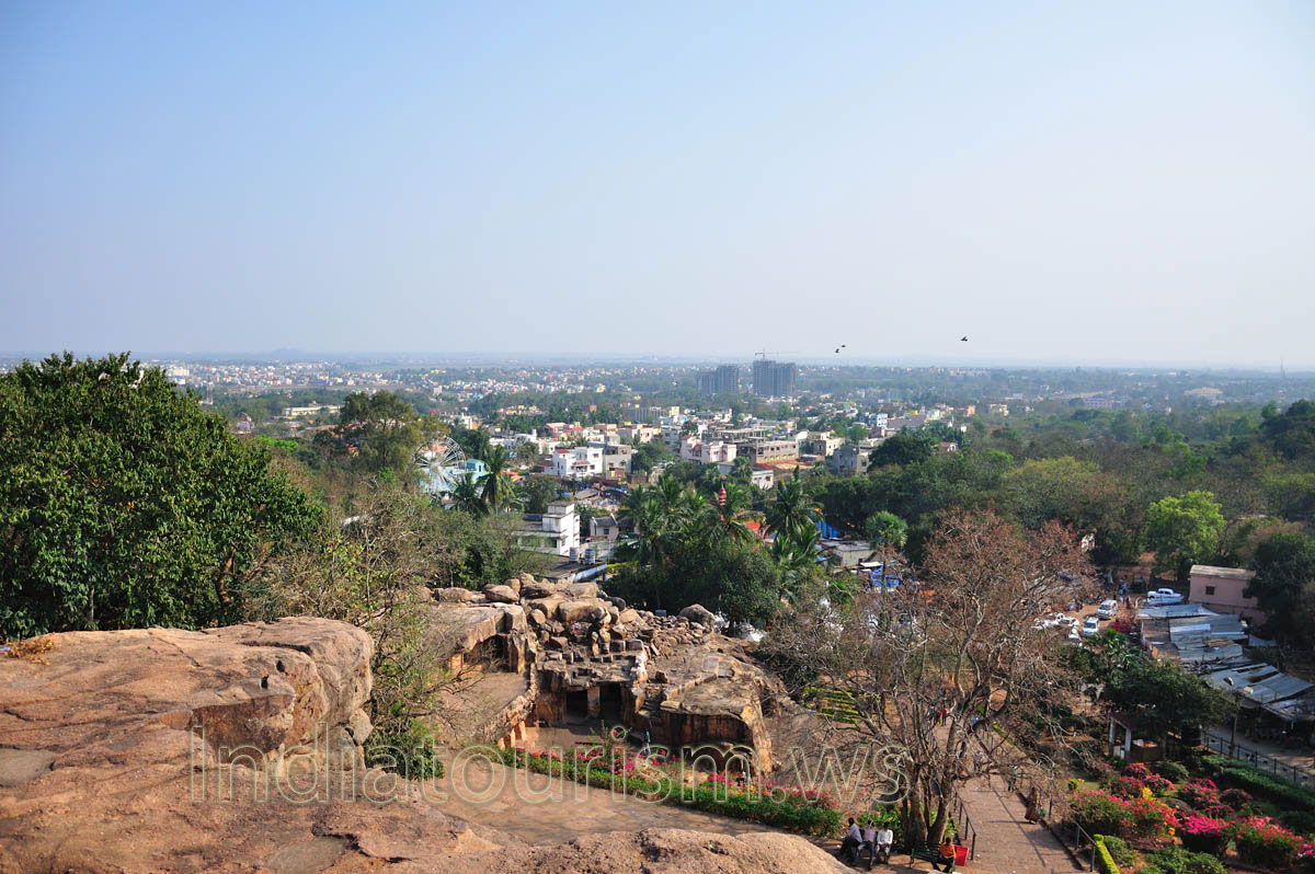 View from Udayagiri at Bhubaneswar