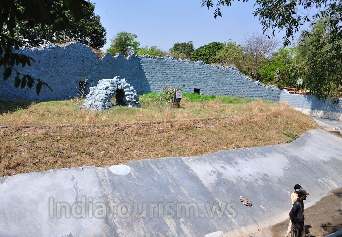 Before long this aviary will be ready to receive its guests
