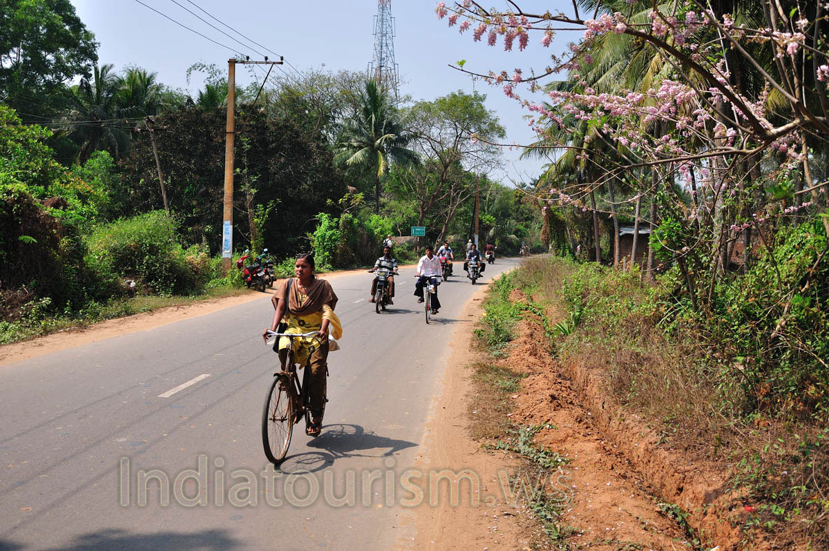 The direction to Chilika lake