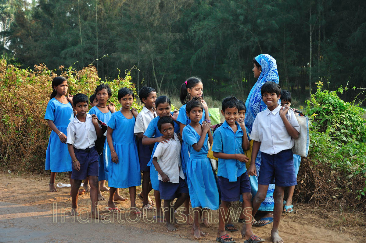 pupils are dressed in school uniforms