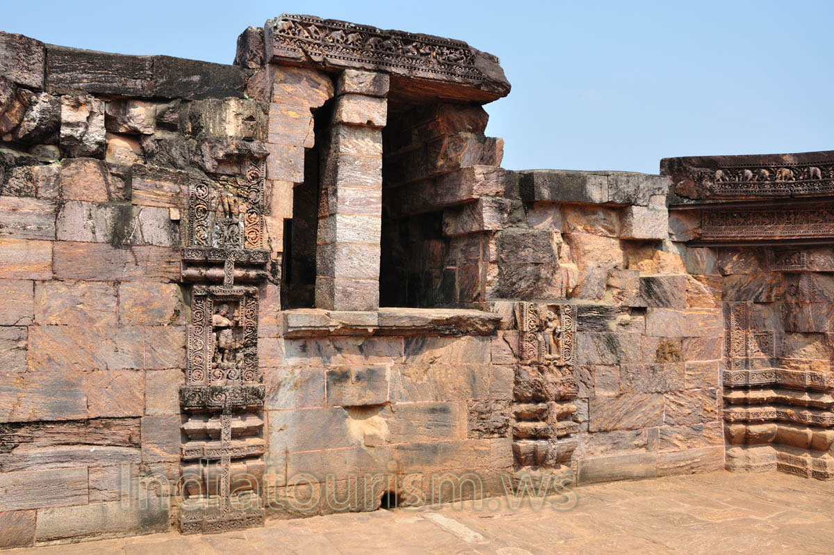 Friezes of rampaging elephants