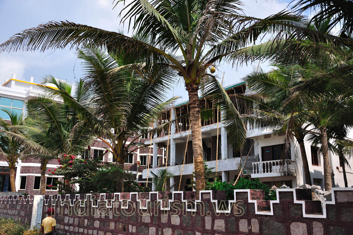 This hotel is under construction