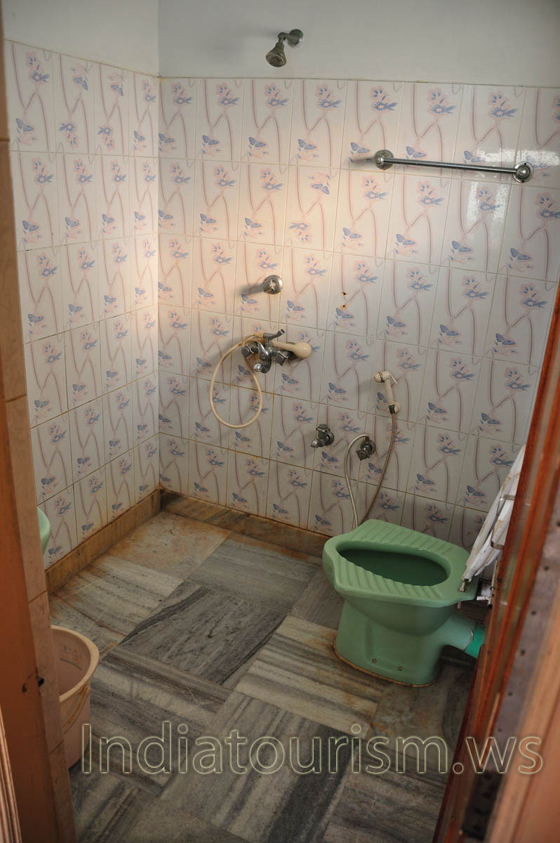 This is the shower room