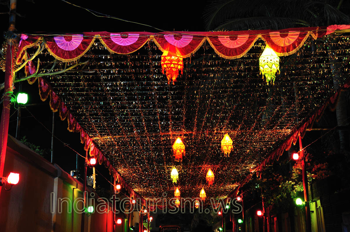 These glowing lanterns were made from the cloth