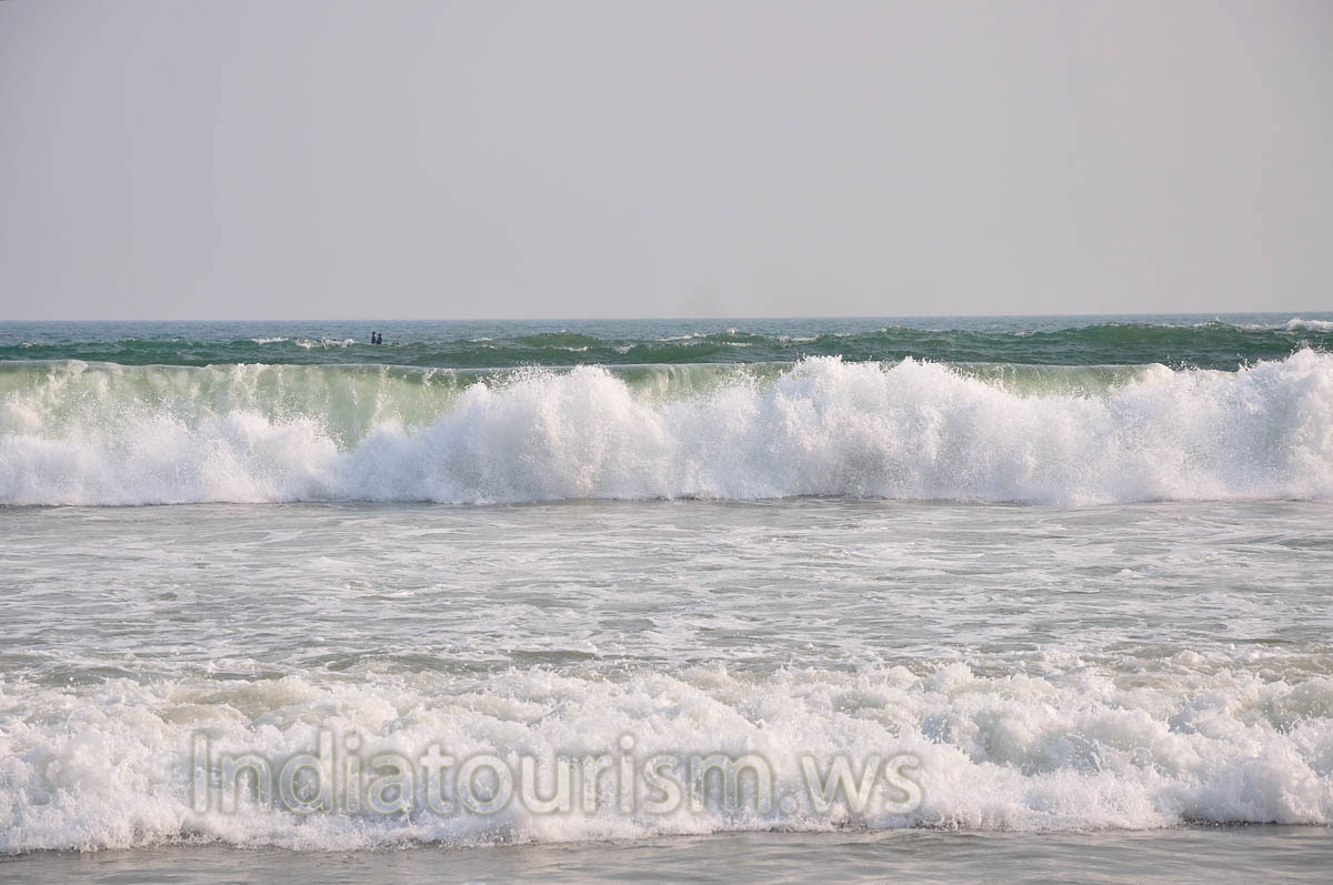 The wave of the ocean