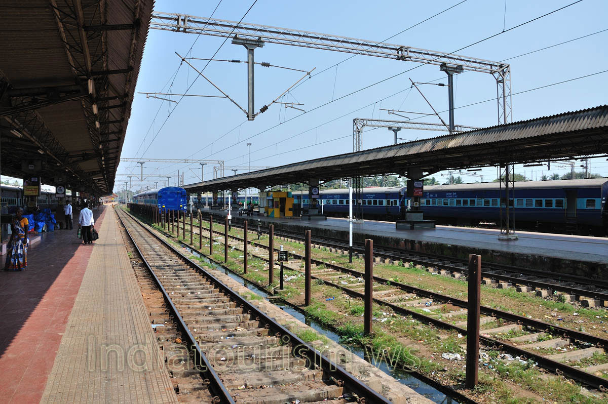 Railroad station in Puri