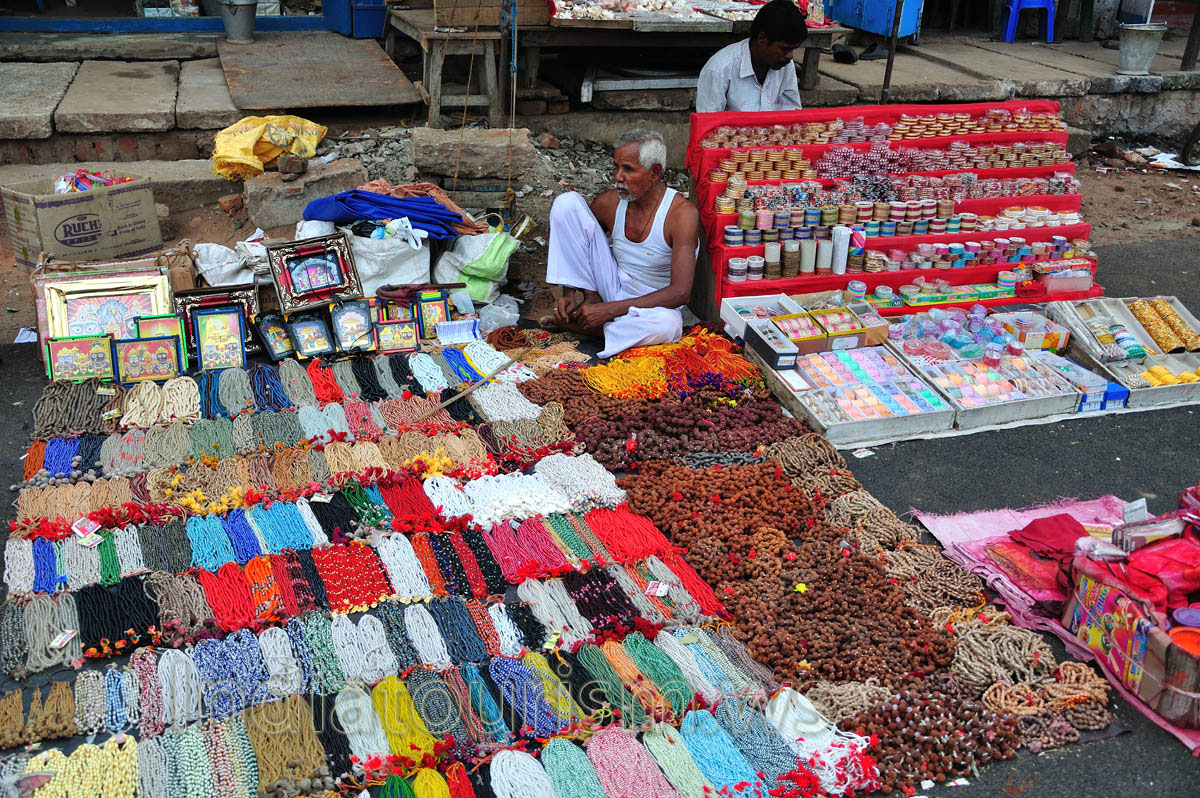 The great assortment of Indian beads