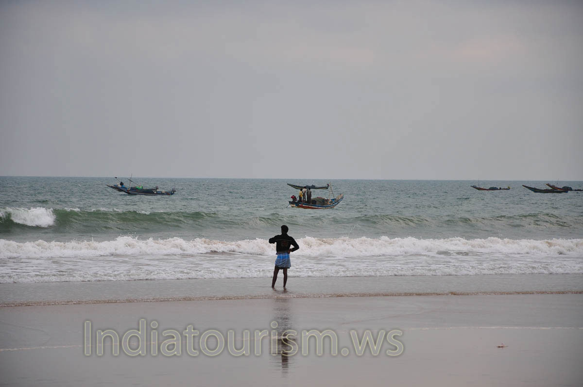 On the shore of the Bay of Bengal