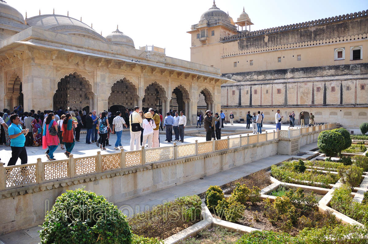The third courtyard has two buildings, one of them is called the Jai Mandir