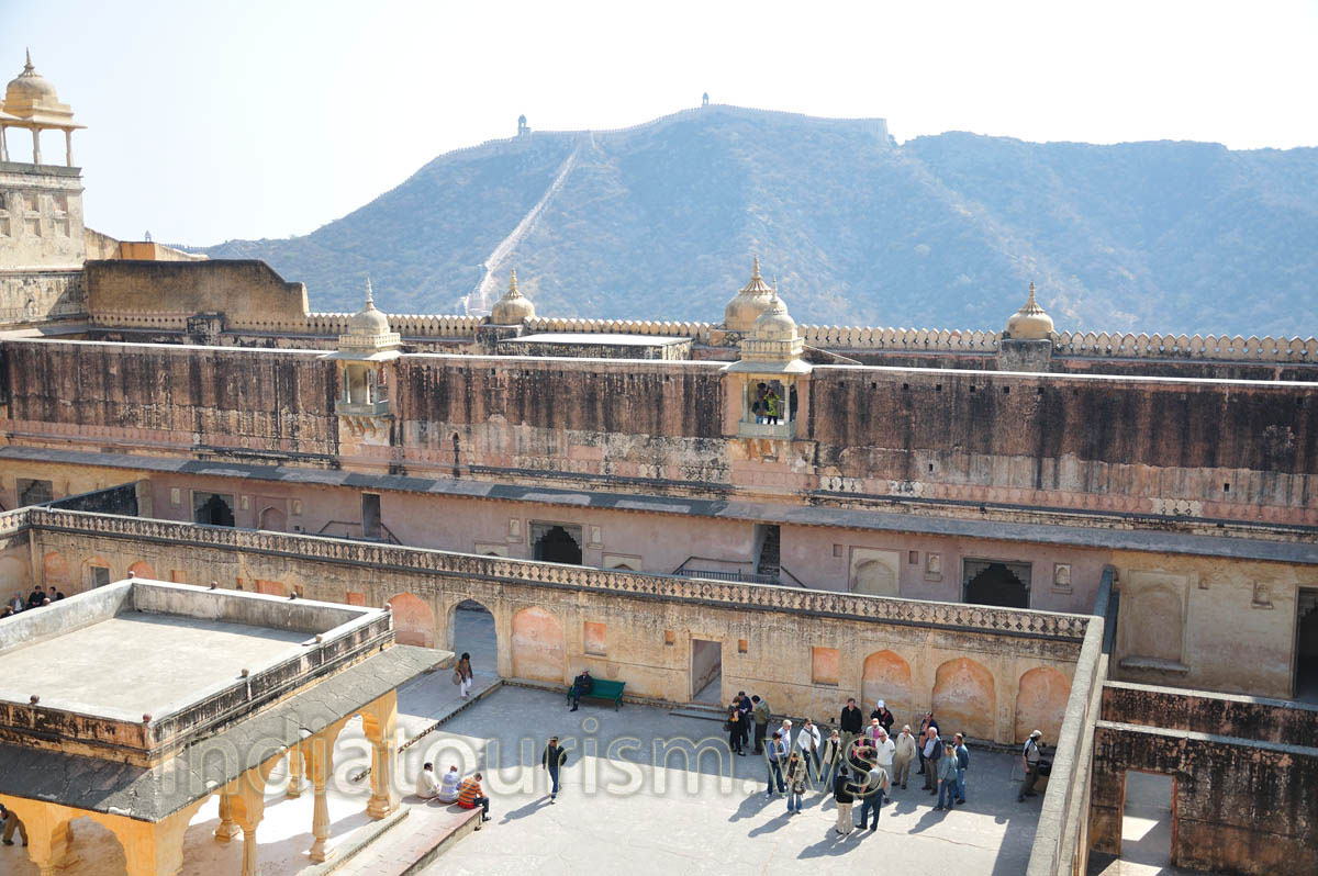 Baradari pavilion at Man Singh I Palace Square