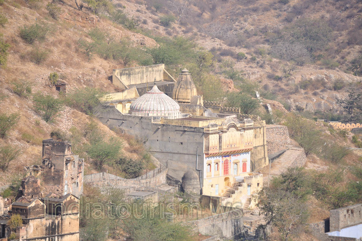 One of the town temples