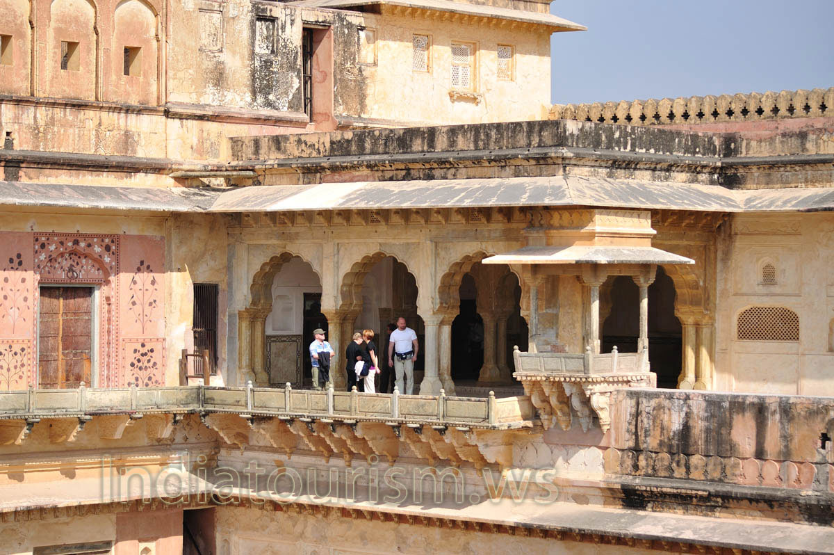 The fourth courtyard is where the Zenana lived