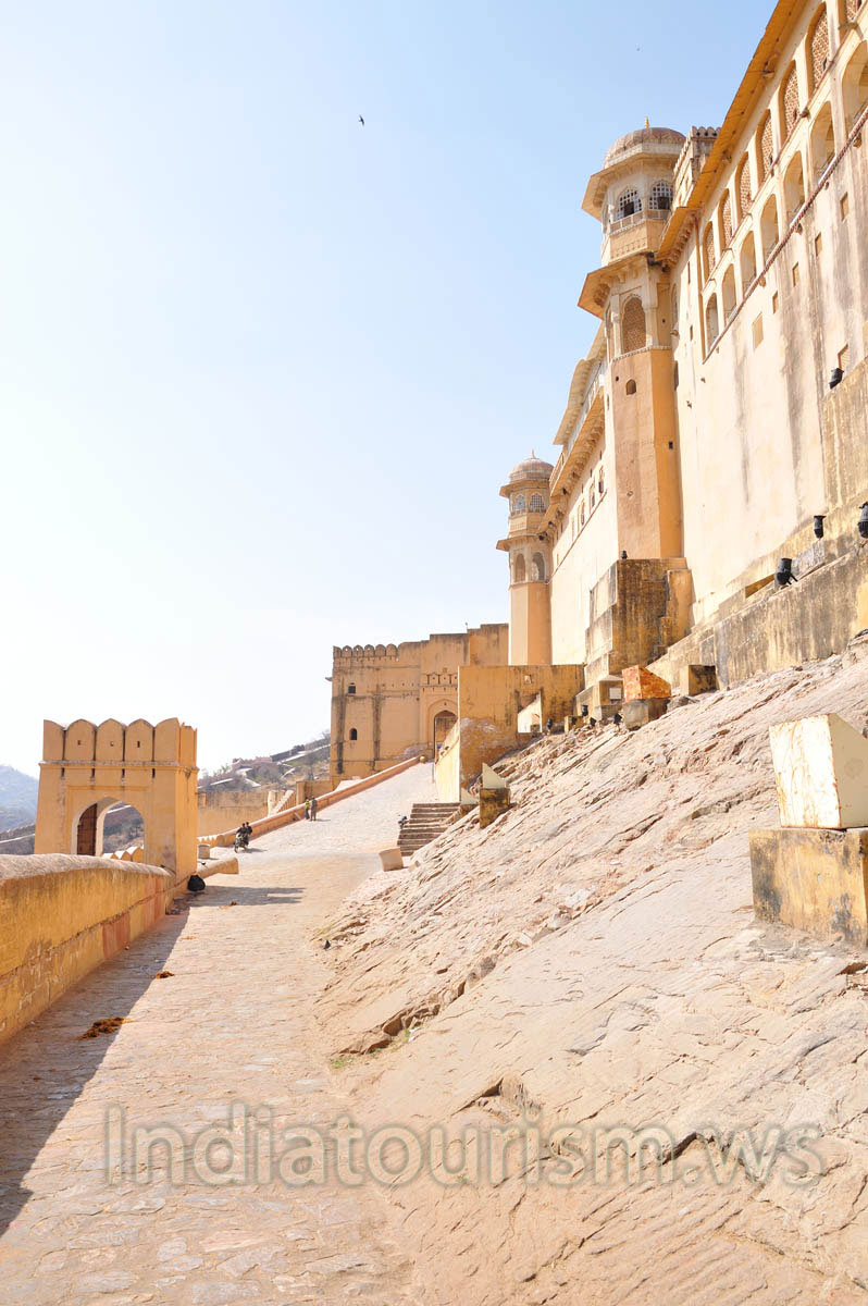 The majestic view of the fort