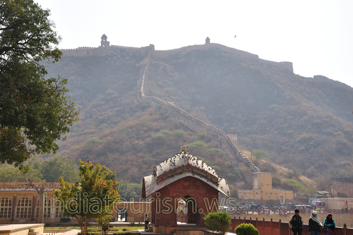 Watchtowers in the light of morning sun