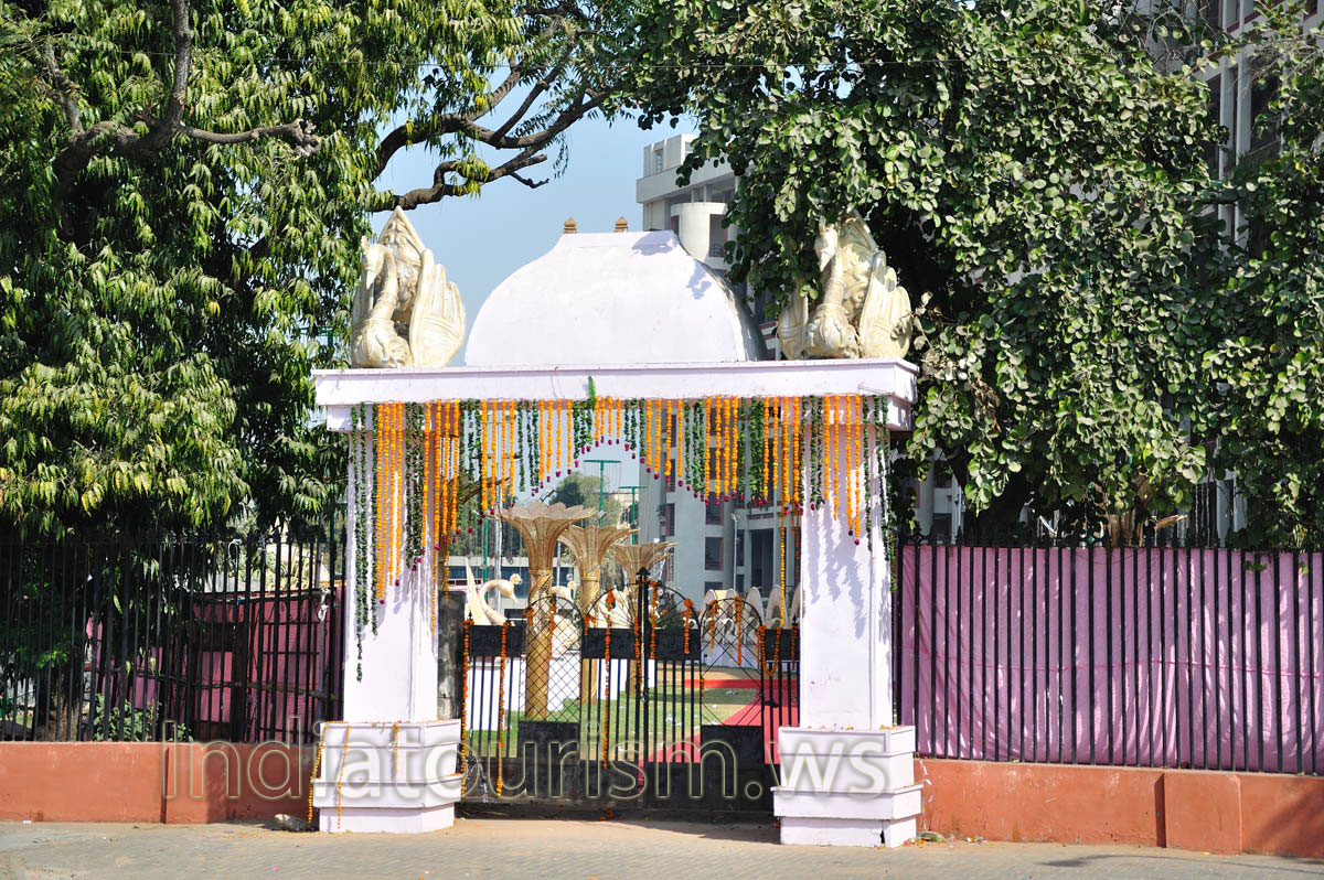 hotel with the swans is found near the park