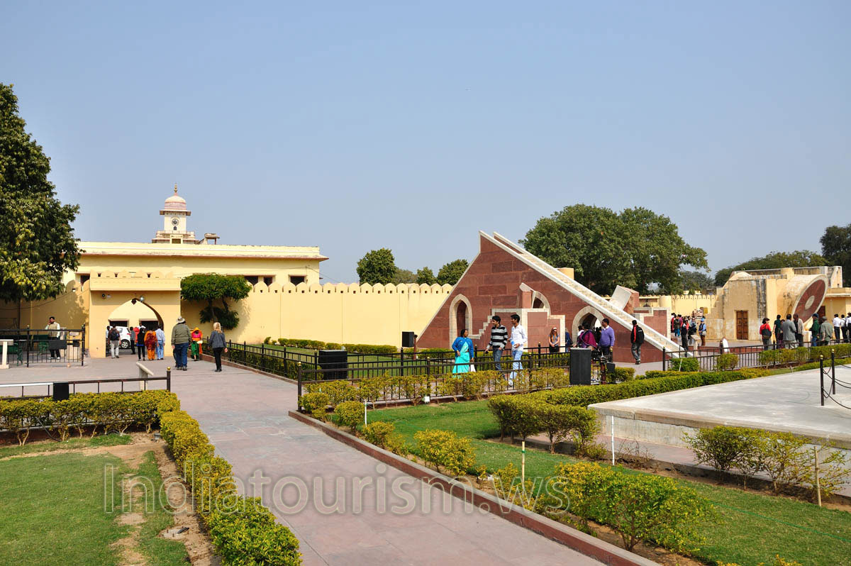 The exit from the Jantar Mantar