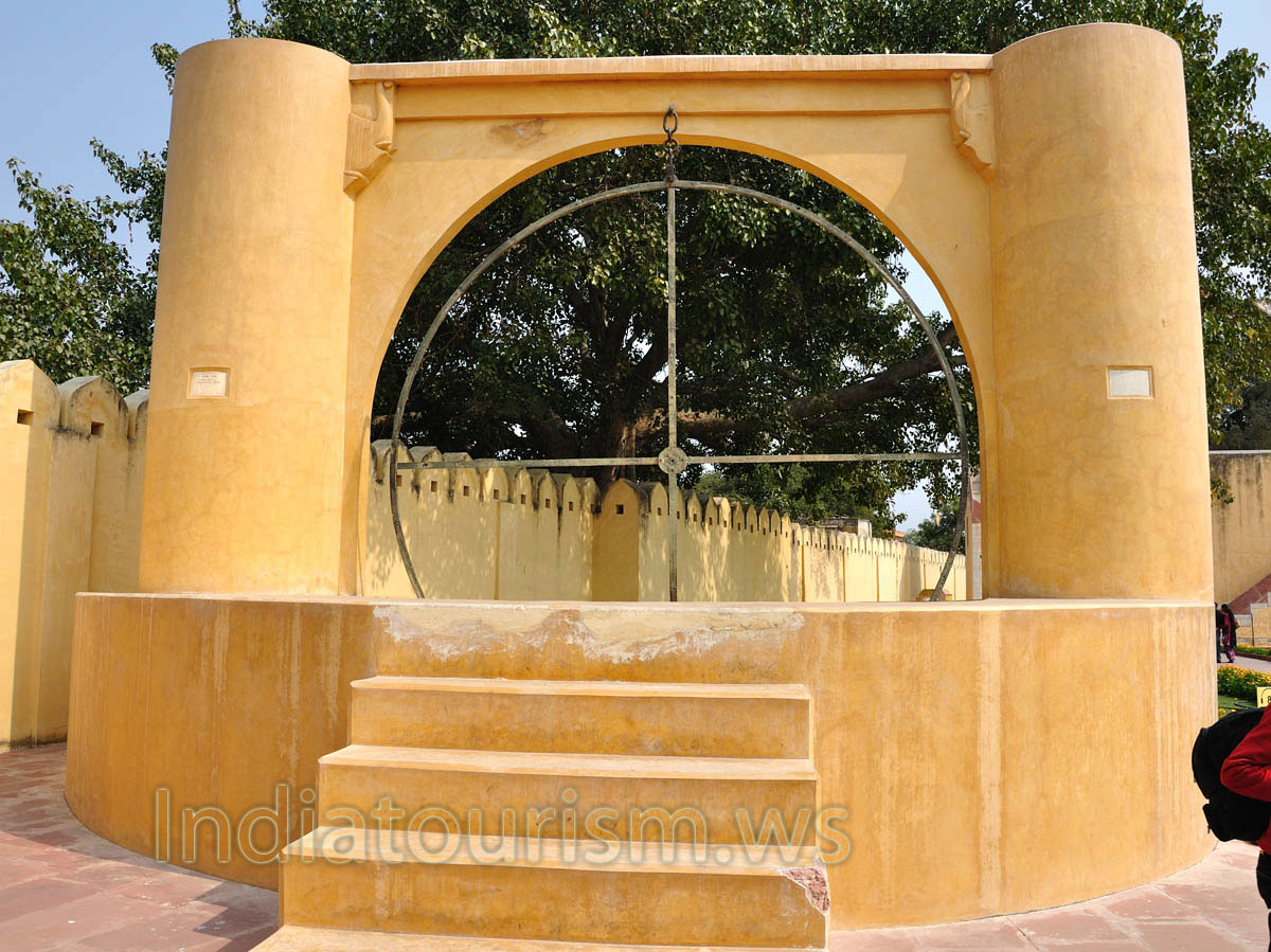 Unnatansha Yantra was used to determine the positions of stars and planets at any time of day or night