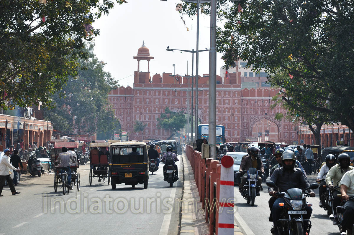 Kishanpole Gate, better known as Ajmeri Gate