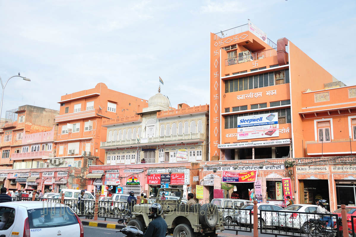Chaura Rasta street: Kashmiri pashmina shawls, Rajeev enterprises