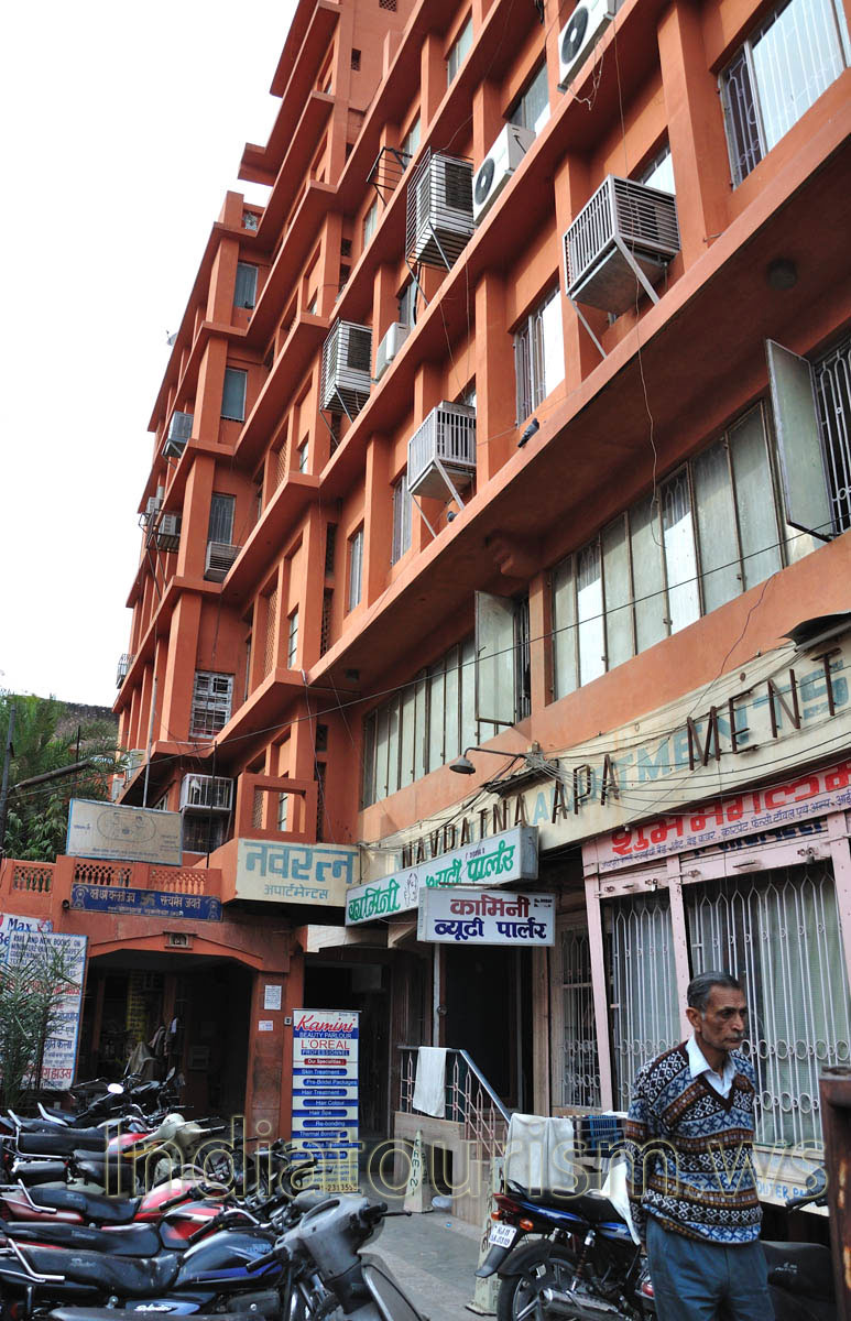 Chaura Rasta street: Navratna Apartments