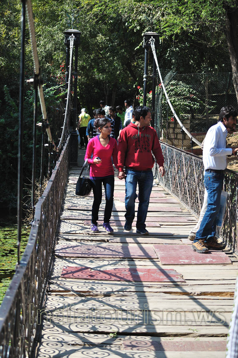 Indians on the bridge