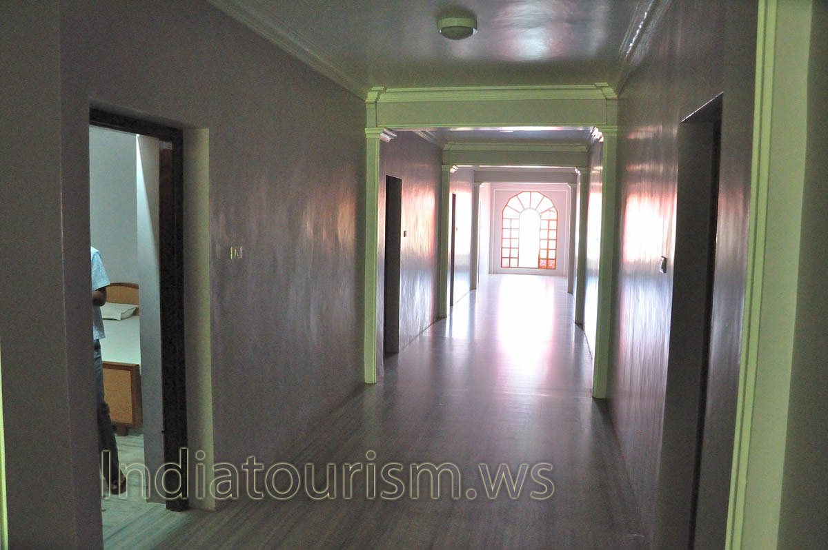 corridor in the hotel Sivamurugan