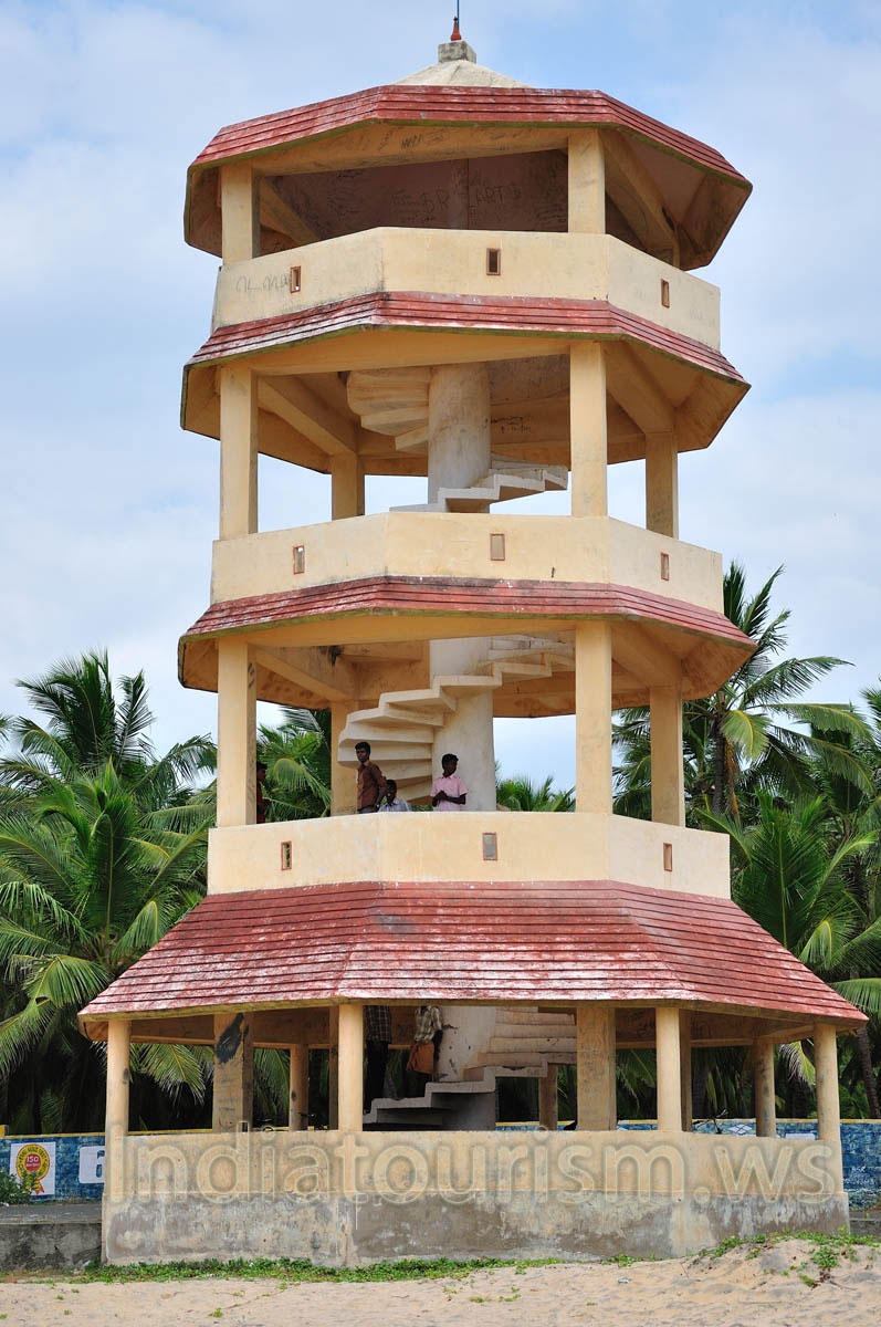 tower with a spiral staircase