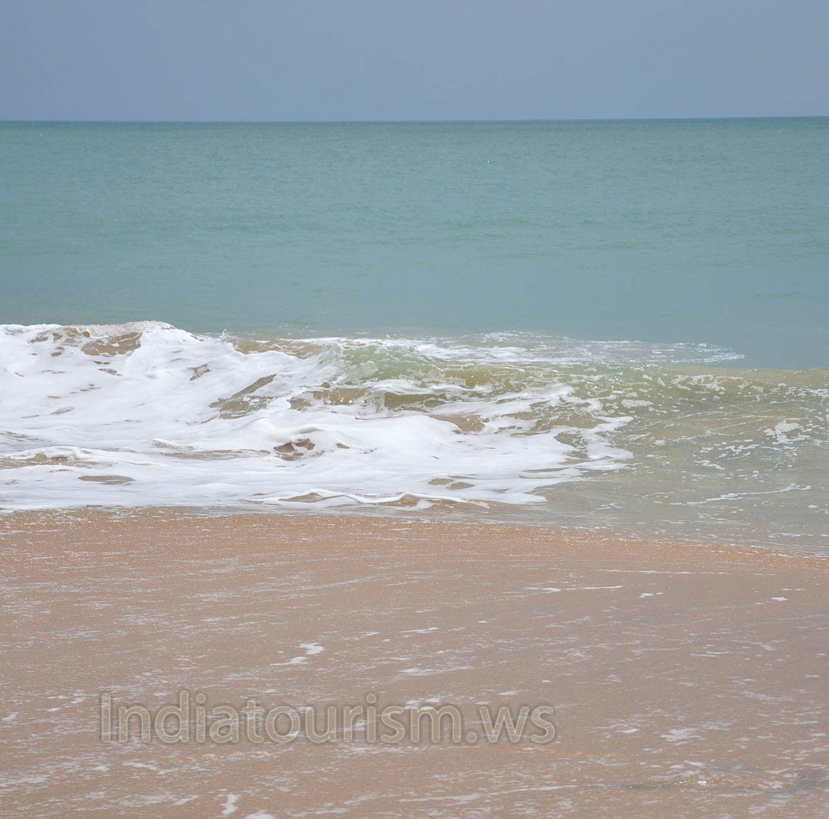 white foam of the sea wave
