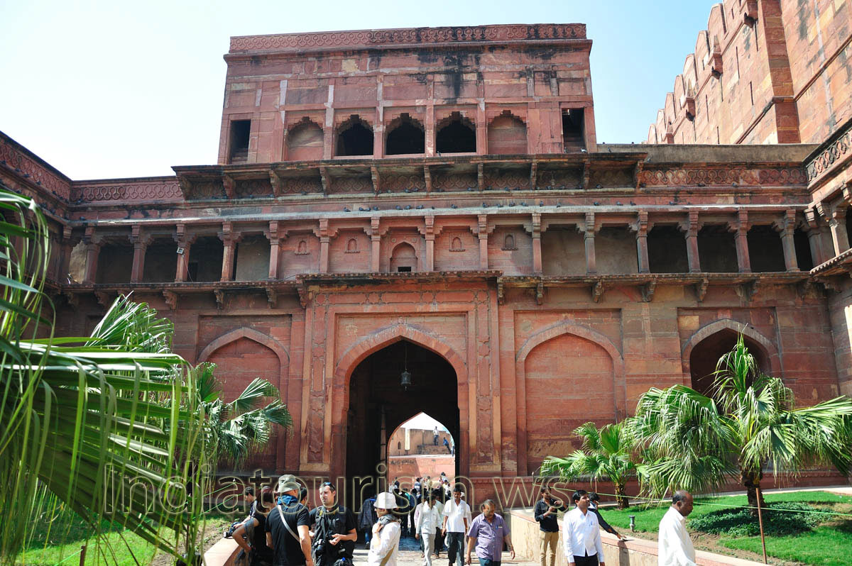Rear side of the Second Amar Singh Gate