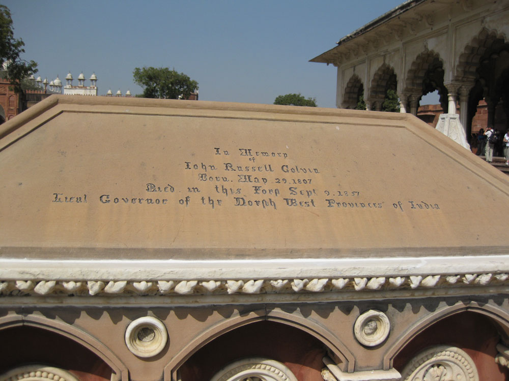 John Russell, tomb inscription