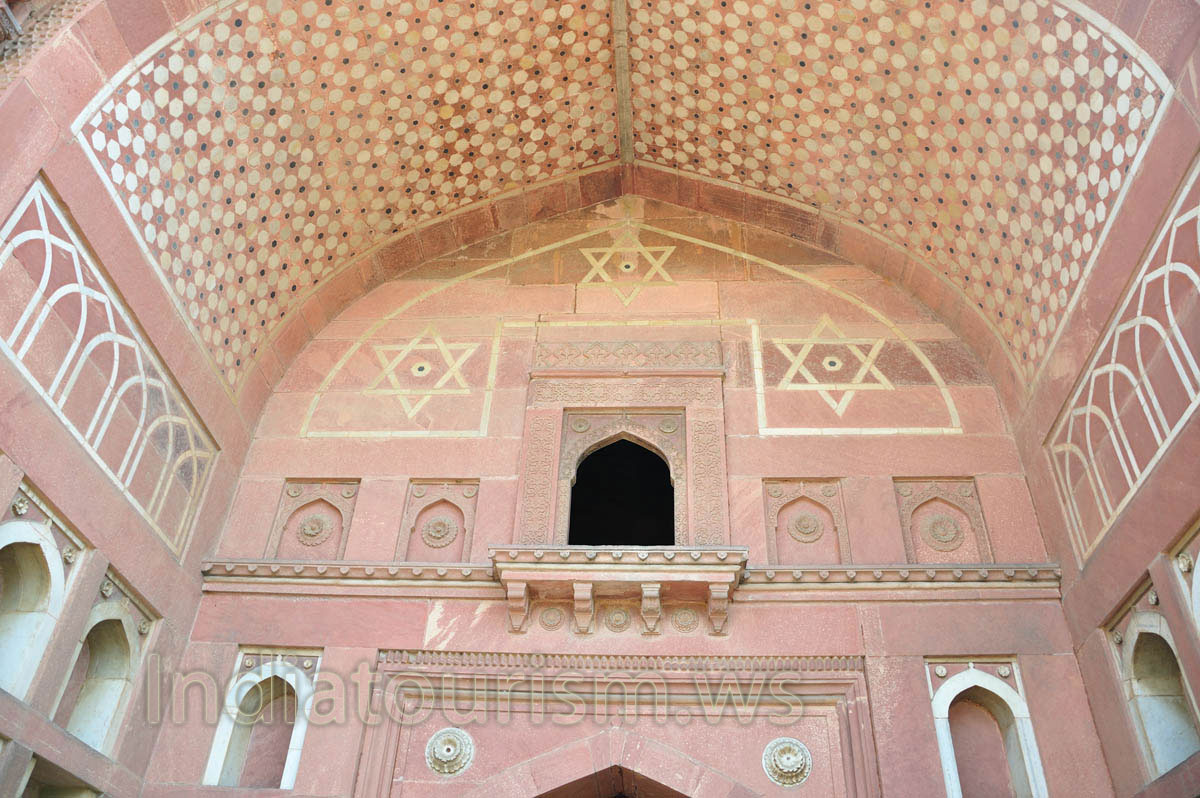 Hindu Symbols, the circle in the center is the main difference from the Star of David