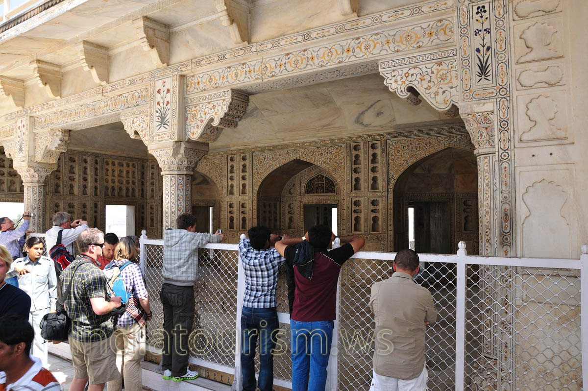 It is forbidden to go inside Musamman Burj