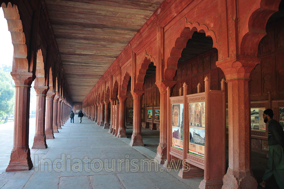 inner part of the darwaza walls