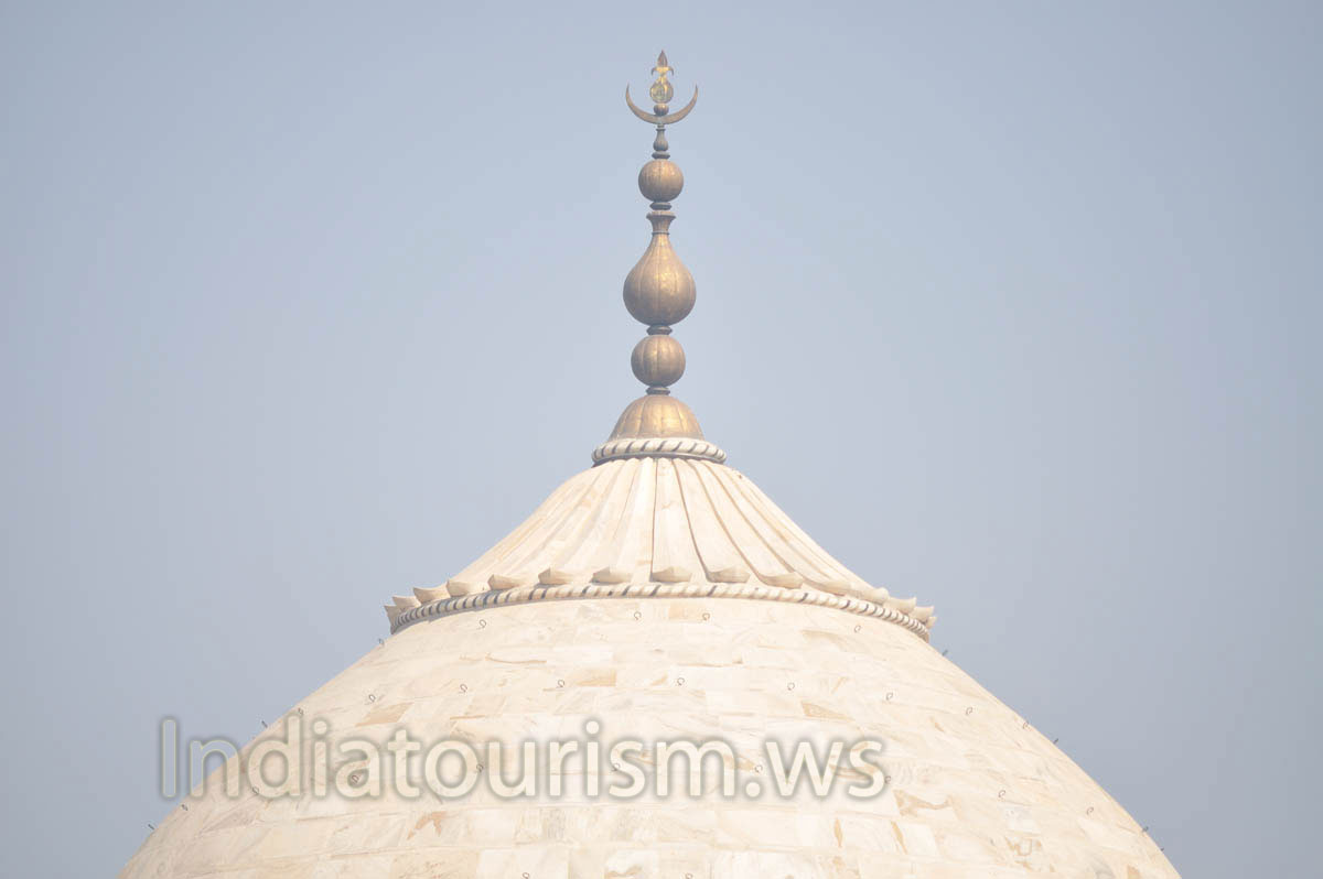 Finial of the Taj