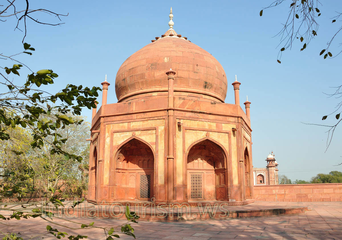 The building with the dome behind the booking office