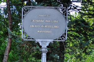 The square of Giovanni Falcone and Paolo Borsellino