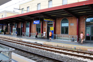 Pesaro railway station was opened on 17 November 1861
