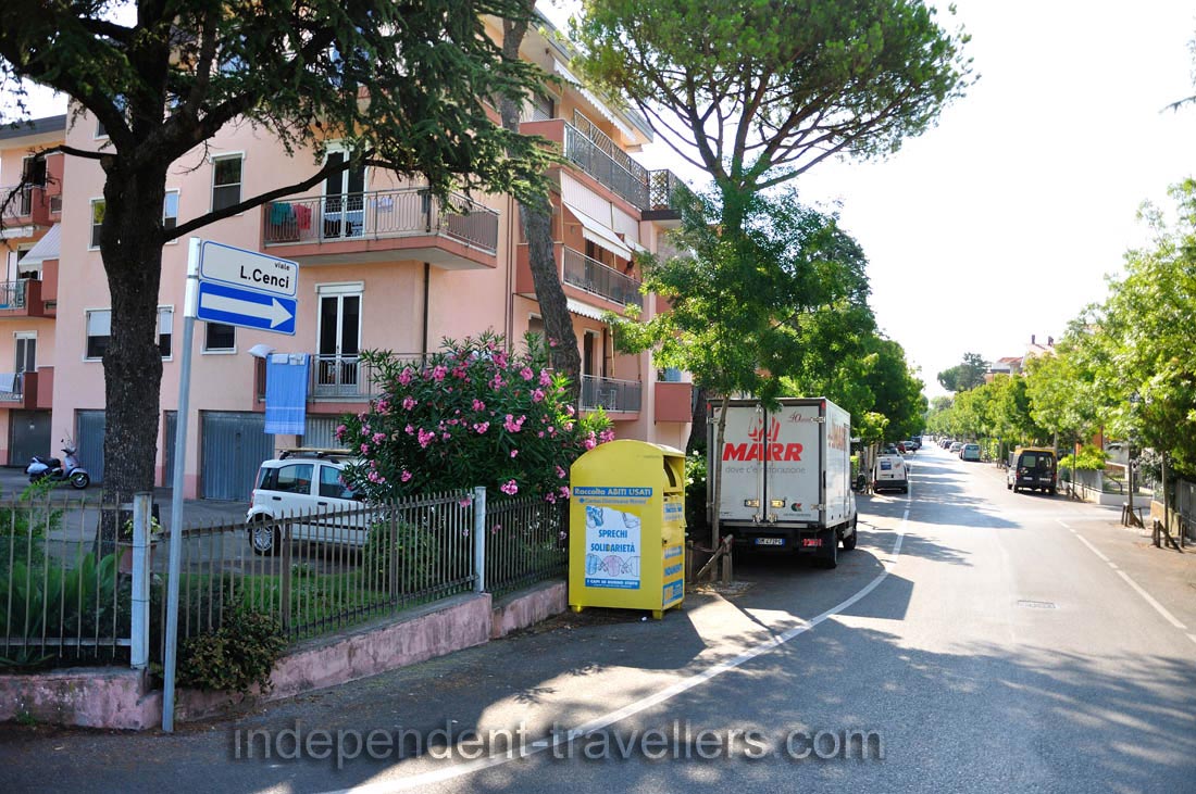 The Ludovico Cenci street
