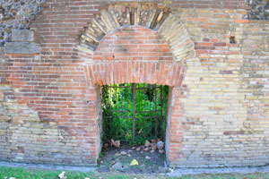 Low gates of the Roman amphitheatre in Rimini