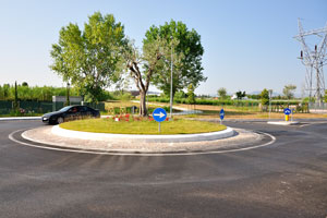 The Tonale-Bagli roundabout