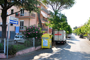 The Ludovico Cenci street