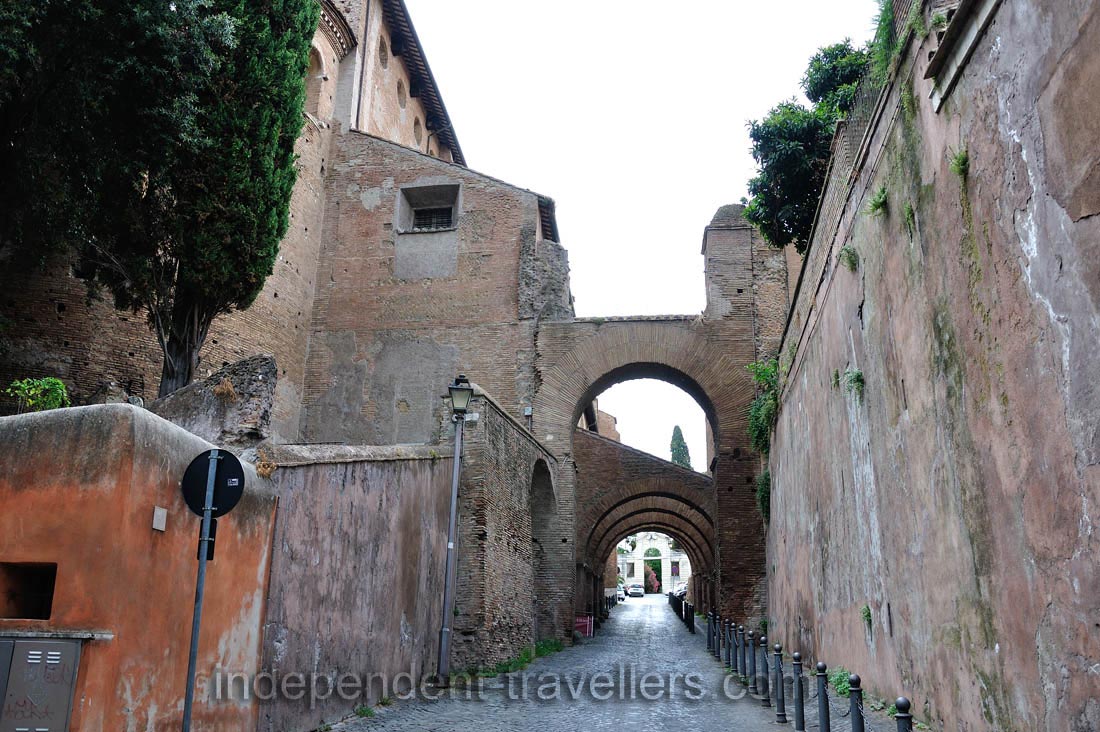 The street of Clivo di Scauro