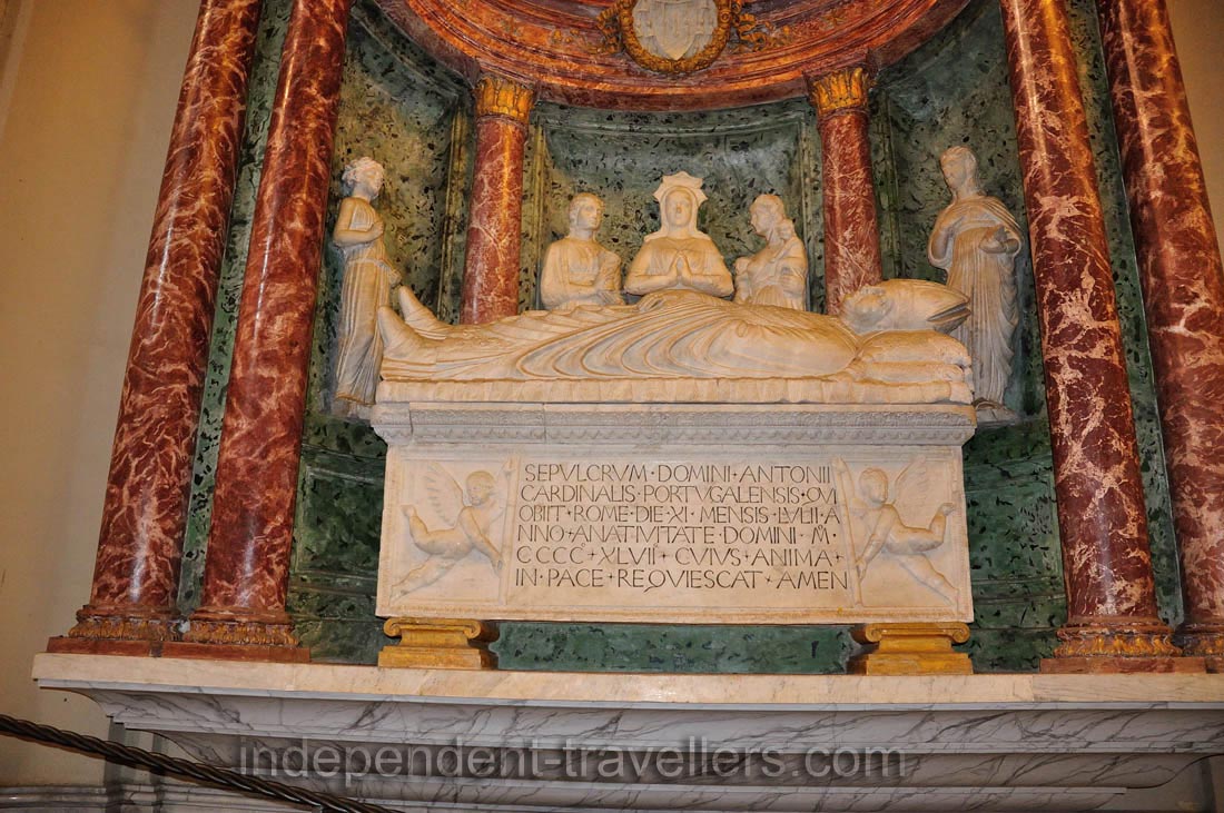 Tomb of Cardinal Antonio Martino de Chaves
