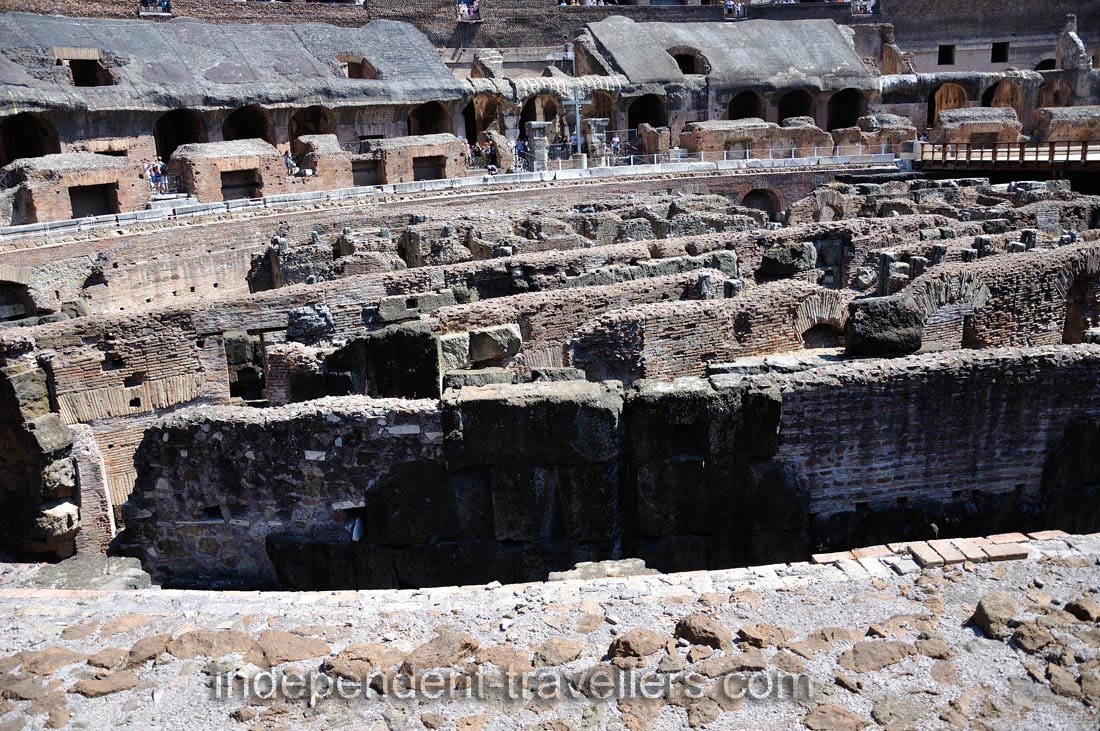 Construction was funded by the opulent spoils taken from the Jewish Temple